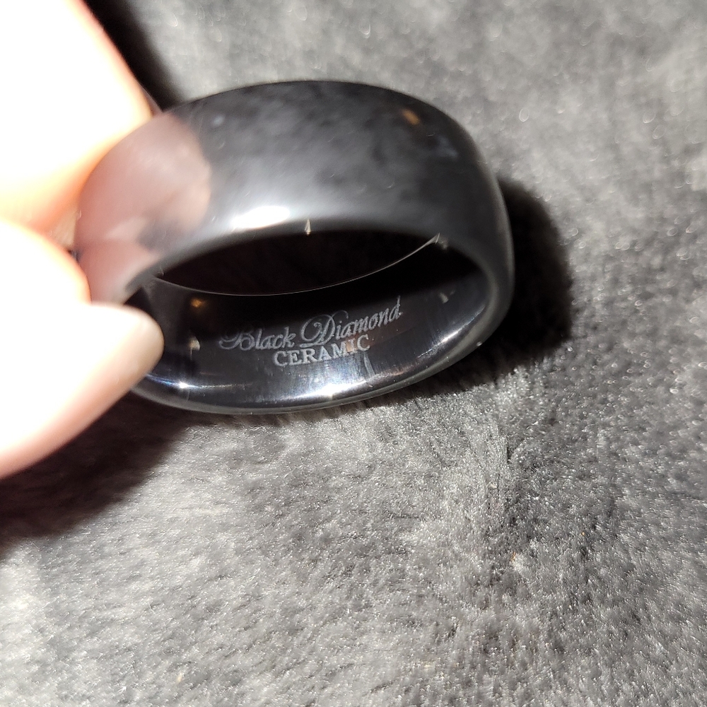 Mens ceramic band